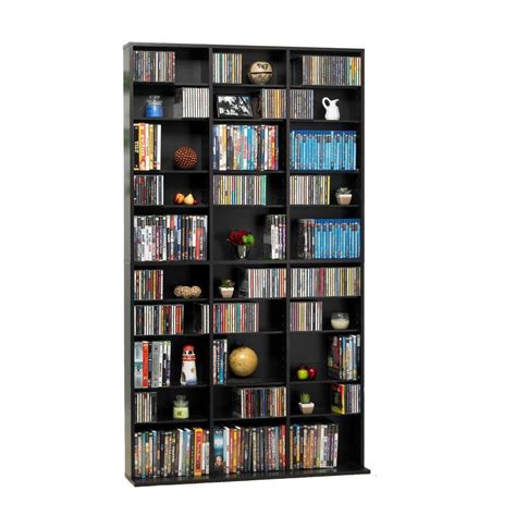 atlantic media shelf|Atlantic Oskar 1080 Media Storage Cabinet